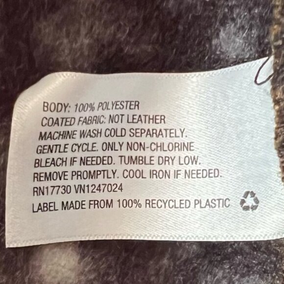 Ava & Viv Brown Cardigan Plaid Open Front Coatigan Size 4XL - Picture 14 of 16